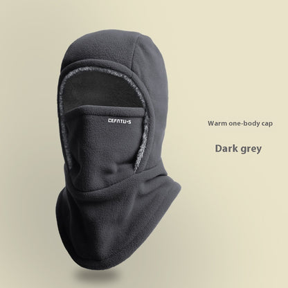 Thickened Fleece Winter Balaclava – Full Face & Neck Protection