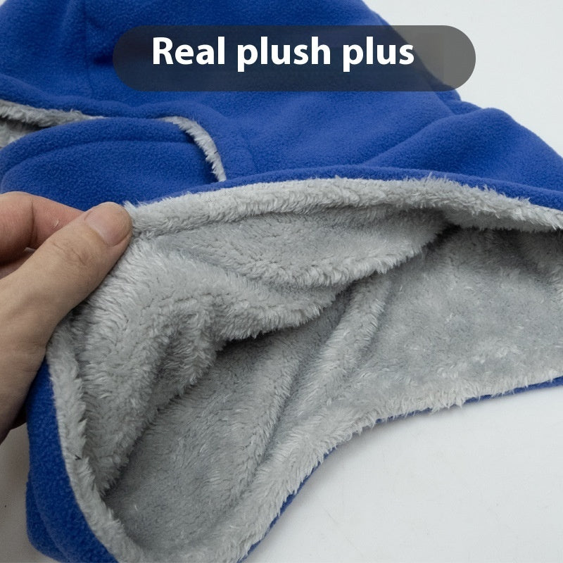 Thickened Fleece Winter Balaclava – Full Face & Neck Protection